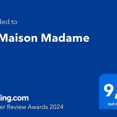 Willa La Maison Madame Chambretaud Zewnętrze zdjęcie
